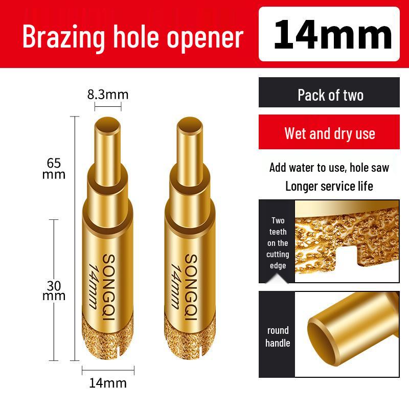 Diamond Tile Drilling Bit for Glass, Marble & Porcelain