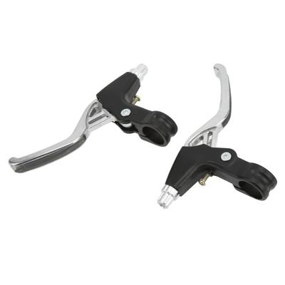 2 Stück Mountainbike Faltbare Bremshebel Vollaluminiumlegierung Variogeschwindigkeit Rennrad Bremsgriff