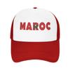 Morocco Maroc Trucker Cap Adult Outdoor  Hat Sun Hats Sports Cap Adjustable Snapback Caps Mesh Baseball Cap Summer