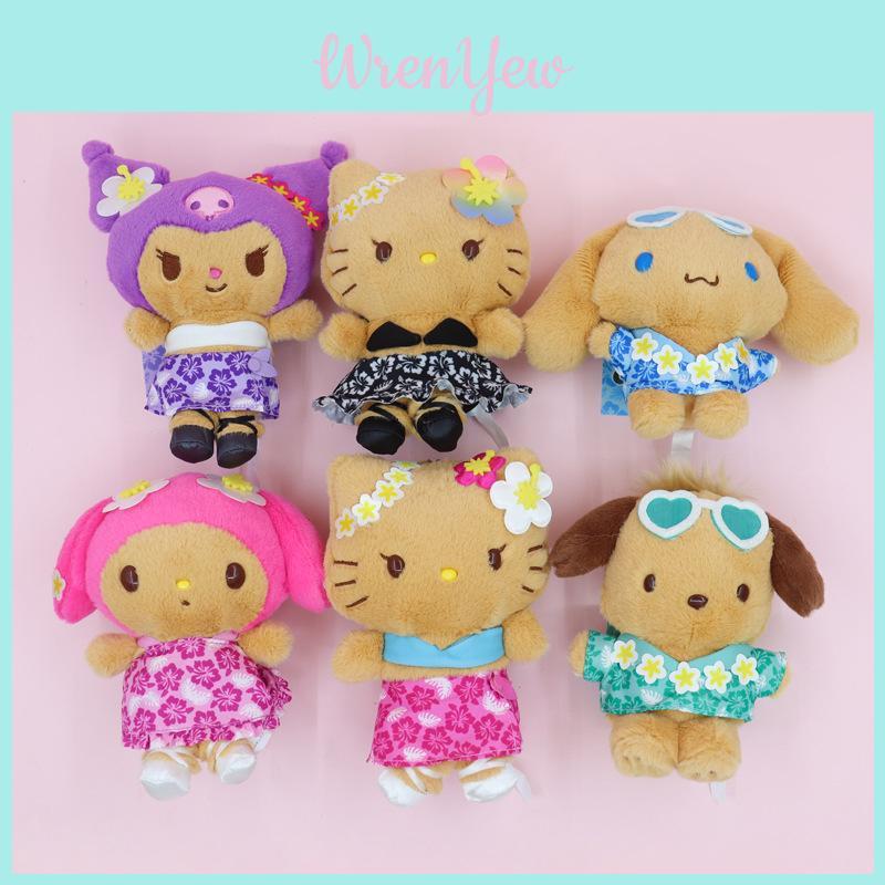 Sanrio My Melody Plush Keychain With Soft Pp Cotton For Gift Collectors