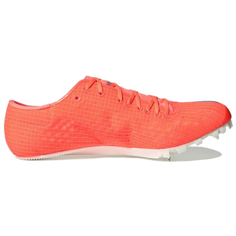 New Adidas Adizero Finesse Spikes 'Signal Coral Silver Metallic' EE4598