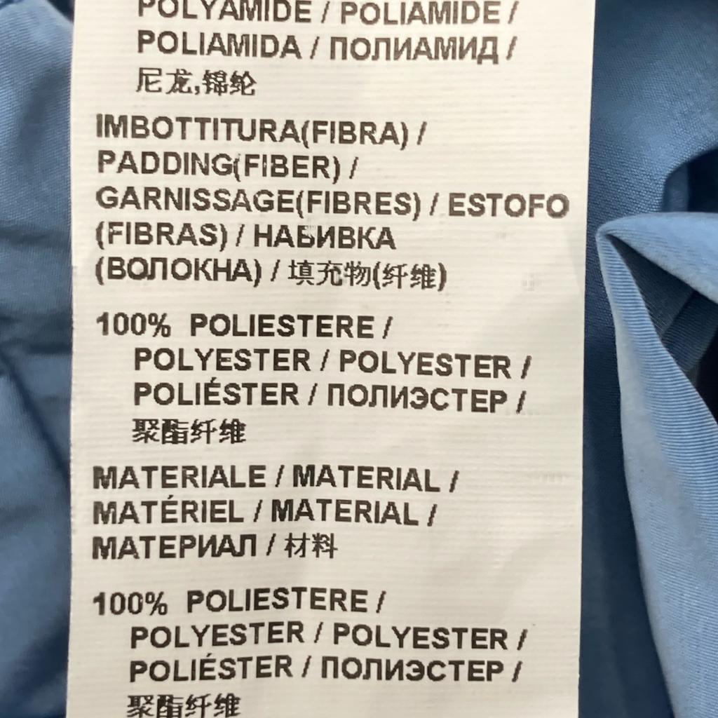 PINKO Blue ARPA PIUMINO NYLON MANO padded jacket Jacket 44 blueUsed