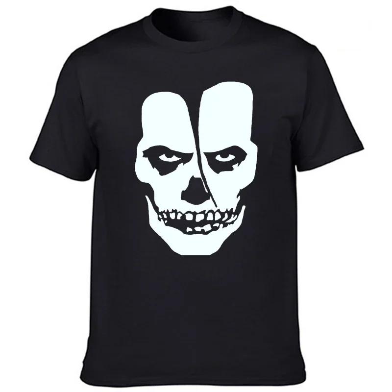 Misfits Americ An Psycho Punk Band Danzig Sa Mhain T-Shirt Ich will eure Schädel T-Shirt Harajuku Vintage Grafik Tops Camisetas