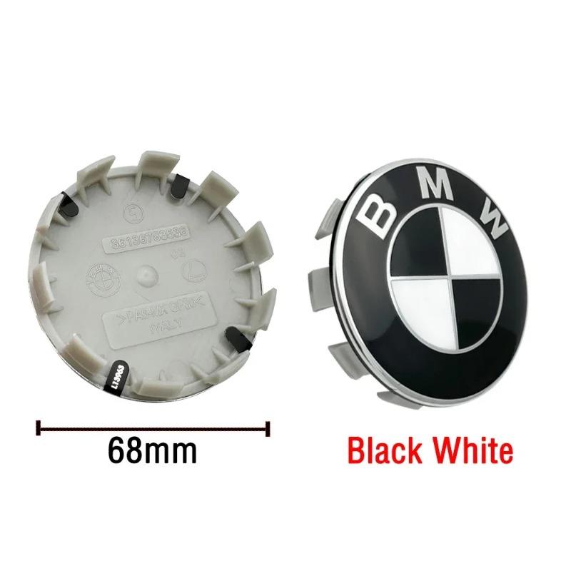 ABS 4PCS Car Wheel Center Hup Caps Wheel Cover For BMW  Series F34 F32 E36 E53 E60 E90 E91 X6 X5 X3 G30 G11 F15 Protector Cover