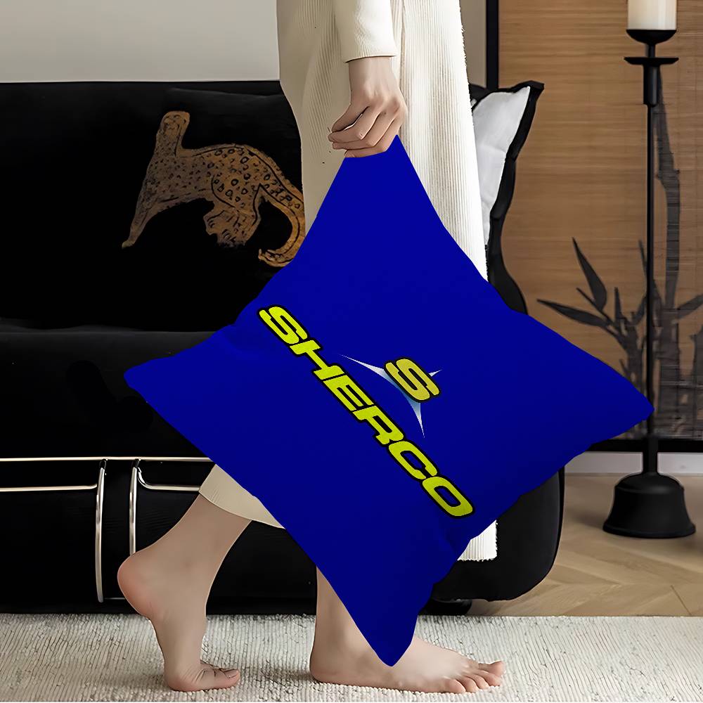 S-Sherco Logo Personalized Picture Text Home Decorative Pillows Household Gifts 45X45Cm