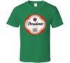 Presidente Beer Retro Brewery Logo T Shirt Mens Womens Tees Top
