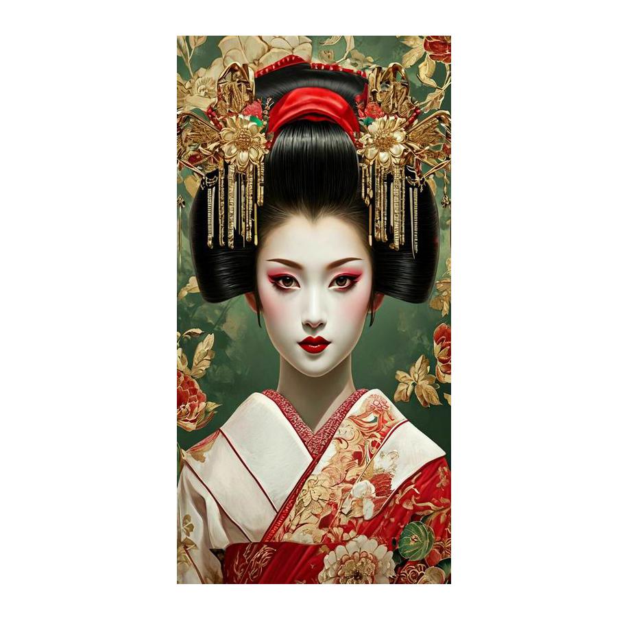 Diamond Painting New Collection Japanese Kimono Women Diy Full Rhinestone Embroidery Woman and Dragon Mosaic Cross Stitch Kits Wall Decor