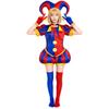 The Amazing Digital Circus Pomni Cosplay Outfit With Street Style Design For Costume Parties