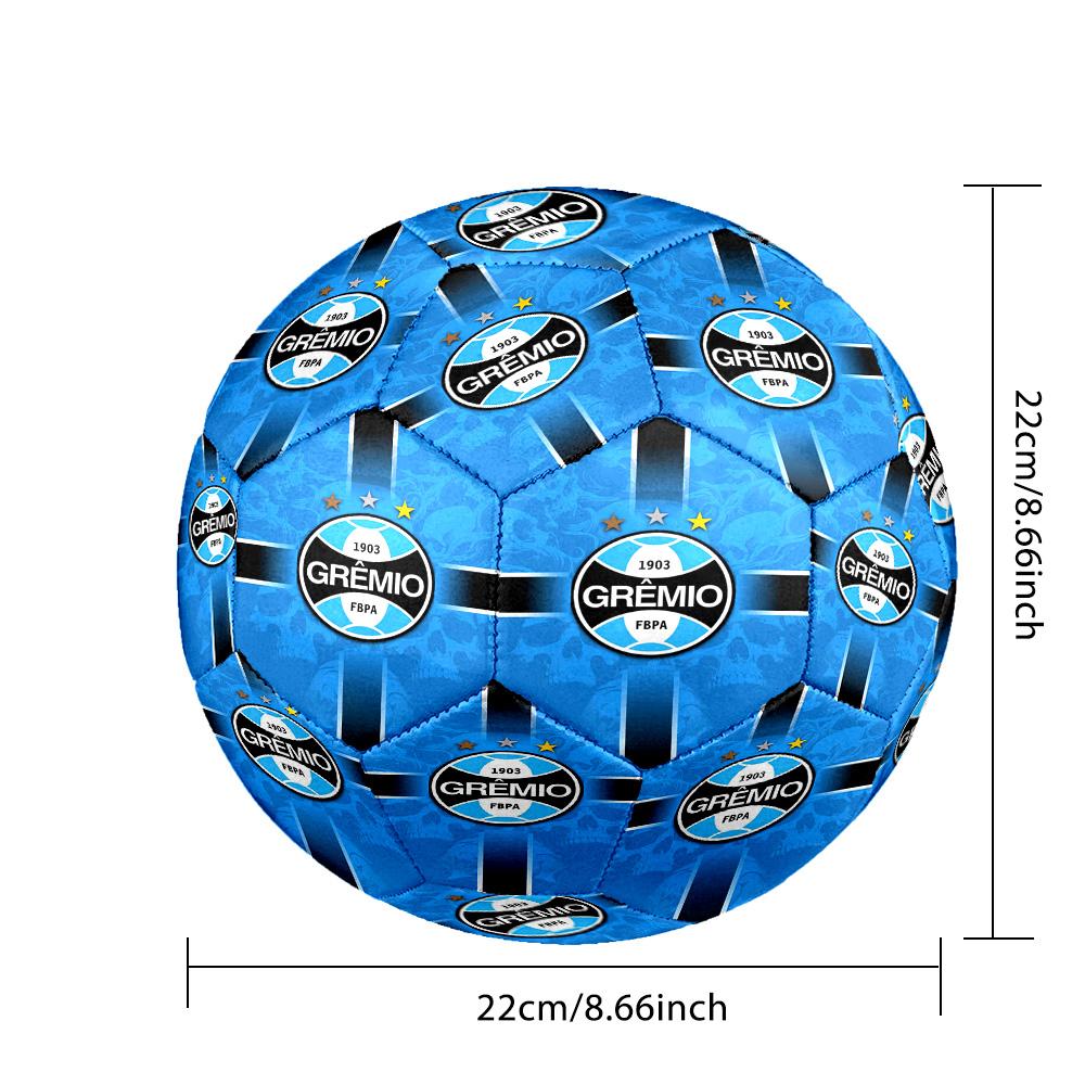 Gremio FBPA Indoor Soccer Ball Size 5 Colorful All Ages Machine Stitched PVC Competition Ready Durable High-Bounce