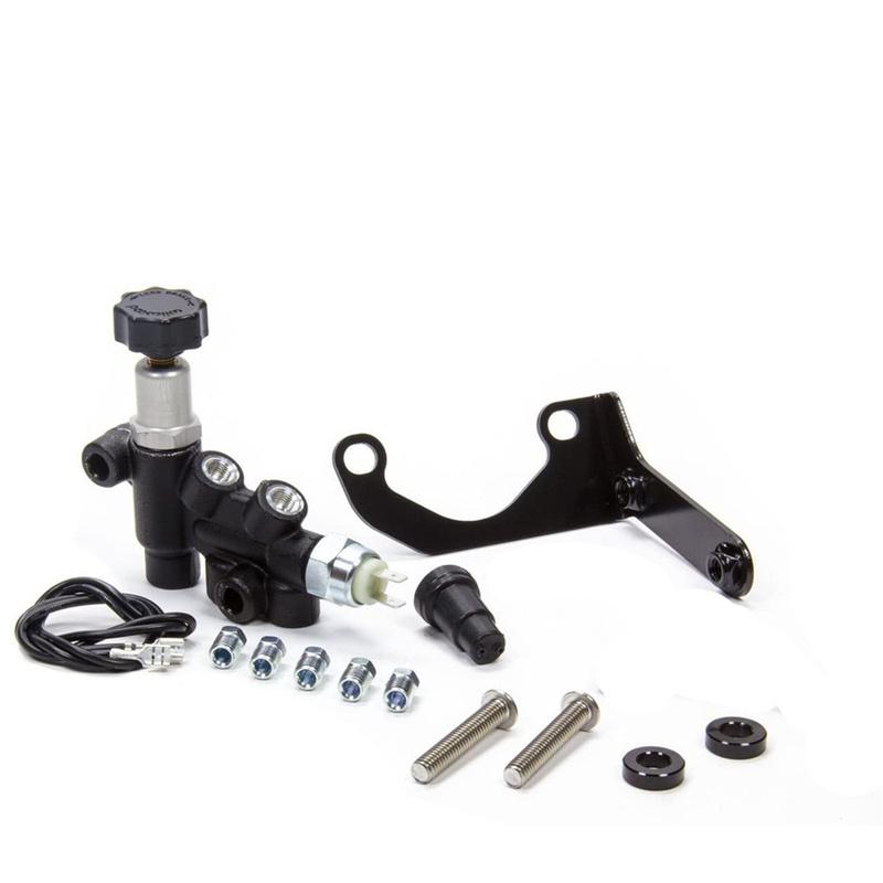 Adjustable Knob Proportioning Valve Kit with  Mounting Bracket for Wilwood 260-13190