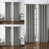 Beautiful Gray Star Moon Flower Dot Window Drapes Offering Modern Blackout Function