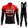 Long Sleeve  Sweat-absorbing Quick-drying Highway Spring and Autumn Men's and Women's Cycling Suit 2026 Autumn Breathable Cycling Suit Set