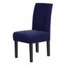 Stretch Dining Chair Covers Feature Textured Checked Jacquard Fabric Parsons Chair Slipcover Thick Chair Protectors