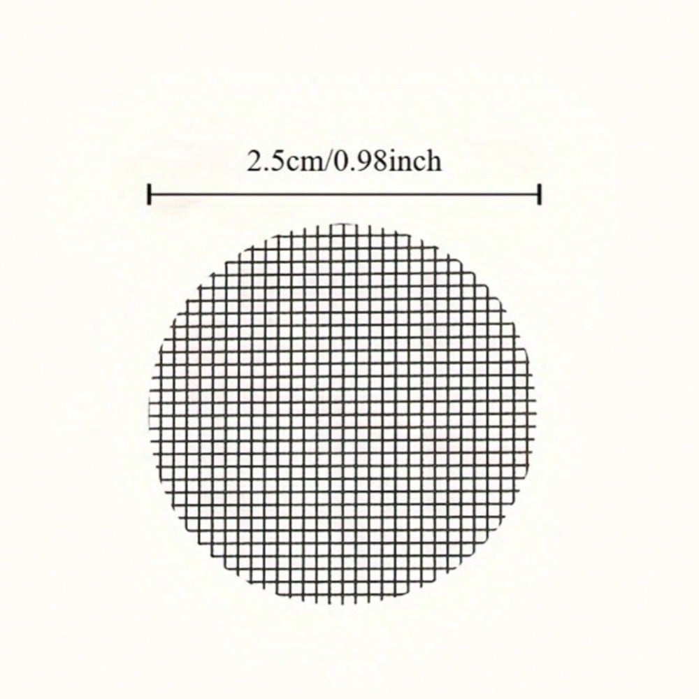 

Round Drainage Hole Mesh Pad for Flower Pots, Preventing Soil Loss and Waterproofing, Plant Drainage Mesh Discs, Bottom Mesh Pads for Bonsai Pots 2.5CM