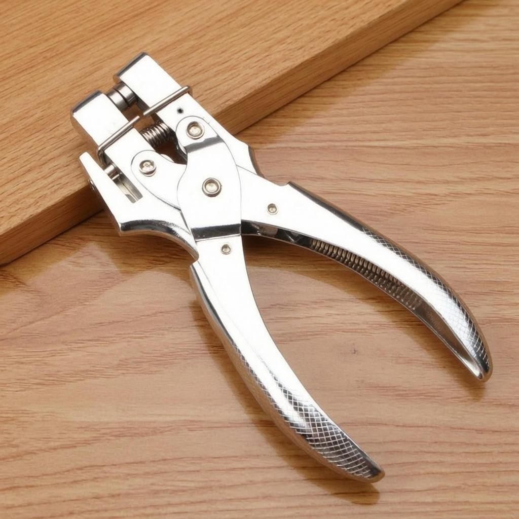 Eyelet and Hole-Punching Manual for Belt Repair, Makers, Leatherworkers