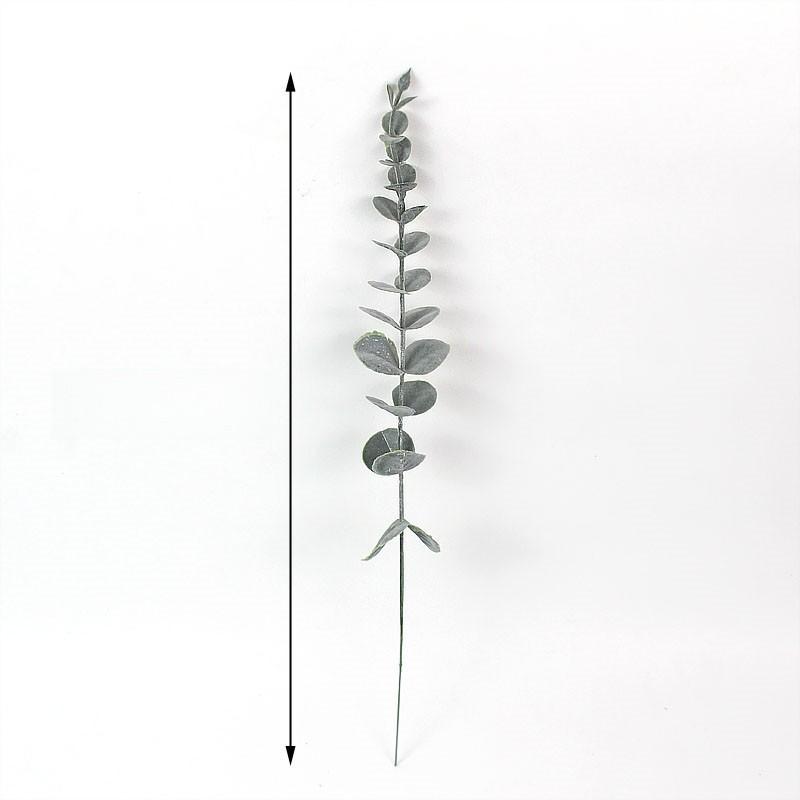 Faux Eucalyptus Citriodora Green Leaf Plant Flower Arrangement For Living Room Decor