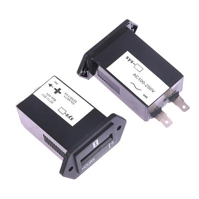 6-stelliger 100-250-V-Wechselstrom-Stundenzähler, komplett versiegelter Quarz-Timer-Zähler Sys-1