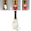 Moomin Amime Hippo Scarecrow Pvc Luggage Tag With Cartoon Design For Travel Accessories