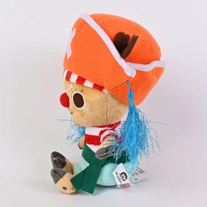 Peluche - Chopper x Buggy - Licence One Piece - 20 cm - Orange