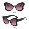 Stylish Candy Color Butterfly Sunglasses Gradient Colorful Women's Cat Eye Sun Glasses UV400 Ladies Party Eyewear