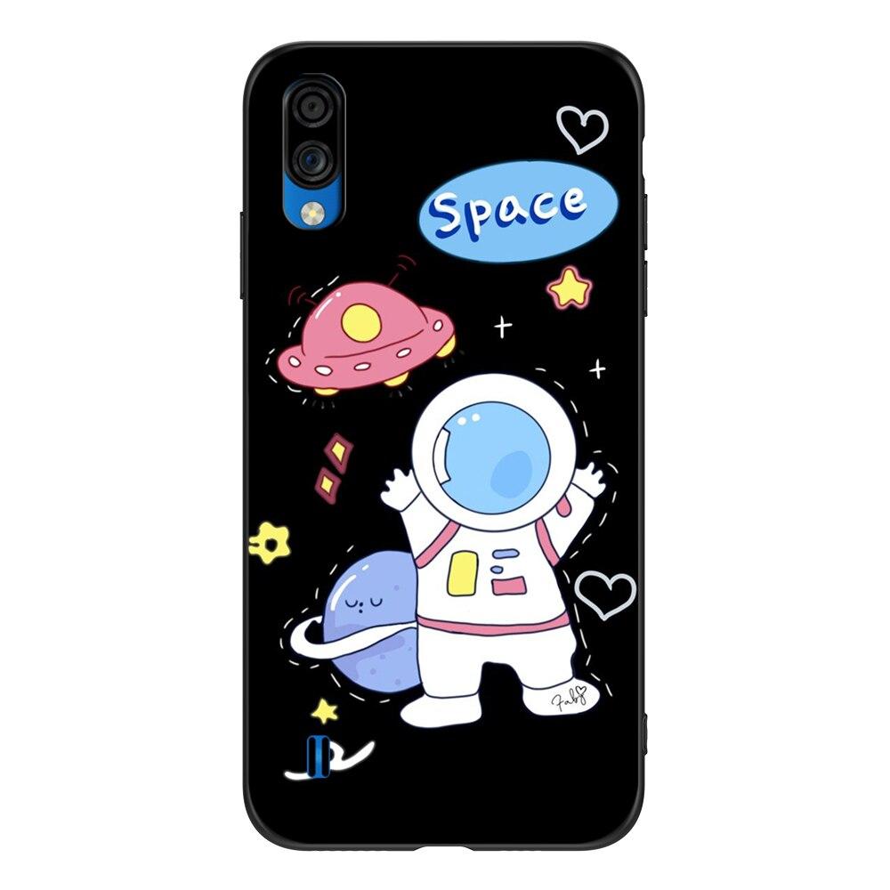 Hülle für ZTE Blade A5 2020 Hülle Handy-Rückseite Hülle Schwarze TPU-Hülle süß lustig