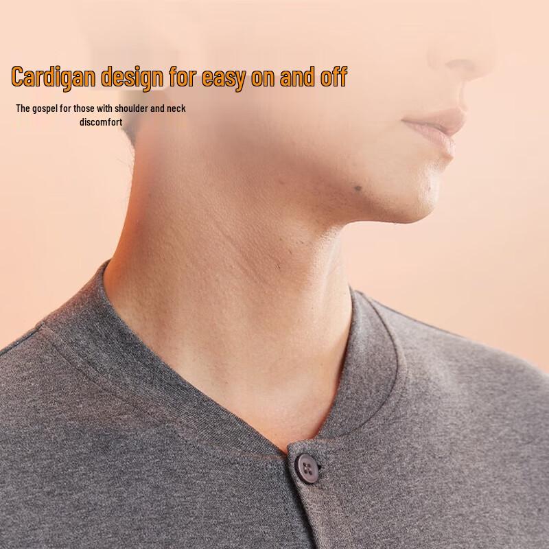 

Мужской антибактериальный хлопковый кардиган Hengyuanxiang XL