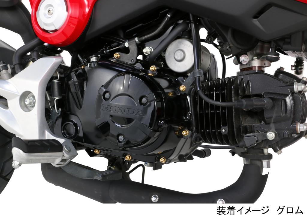 Kitaco 060-1432300 Vivid Bolt Set (24K Gold Plated) Grom Right Side Case