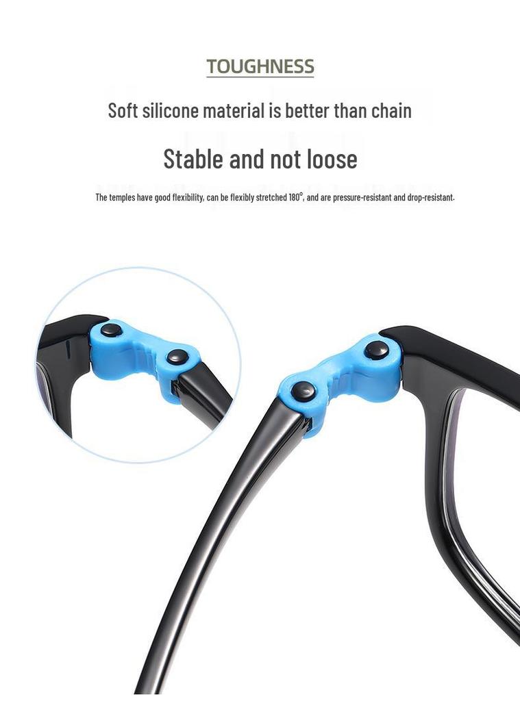 Children's Lightweight Silicone TR Eyeglass Frames for Myopia Control