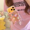Cute Pink Cat Phone Case for iPhone 16/15p/14/17 Pro Max with Round Edges