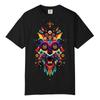 Vibrant Neon Monster Doodle TShirts, Comfort Colors, Unisex Streetwear Tee