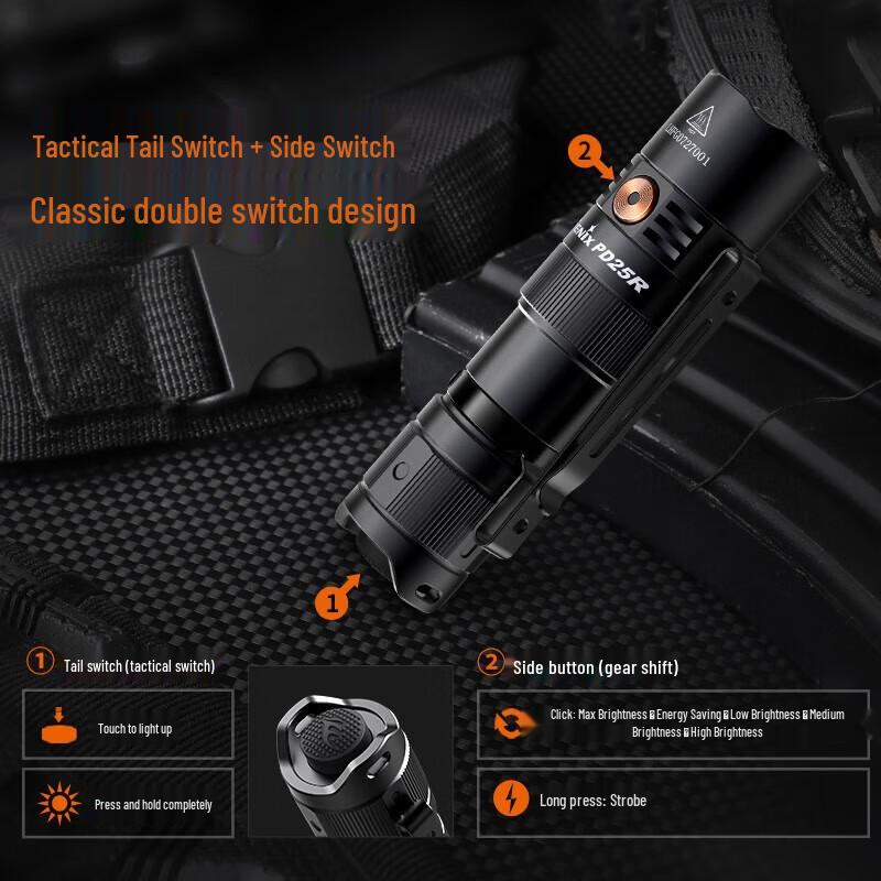 Fenix PD25R Rechargeable LED Flashlight