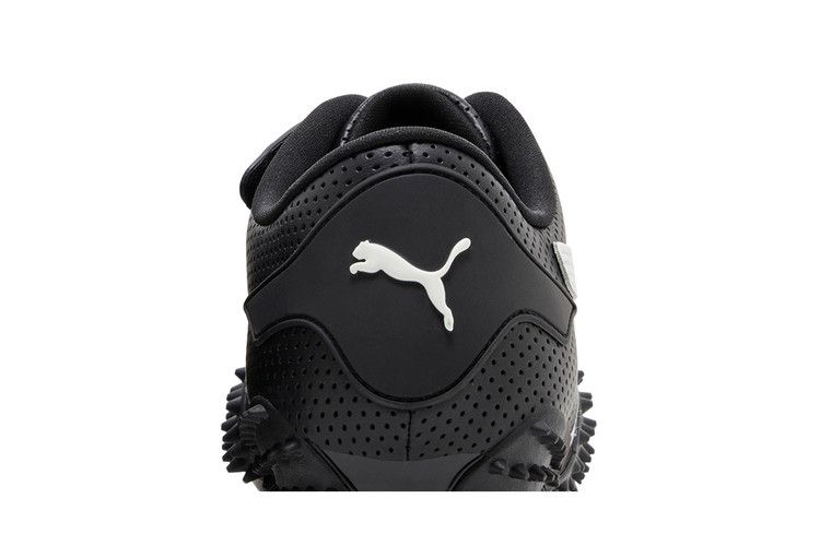Puma Mostro Perforated Leather Black White
