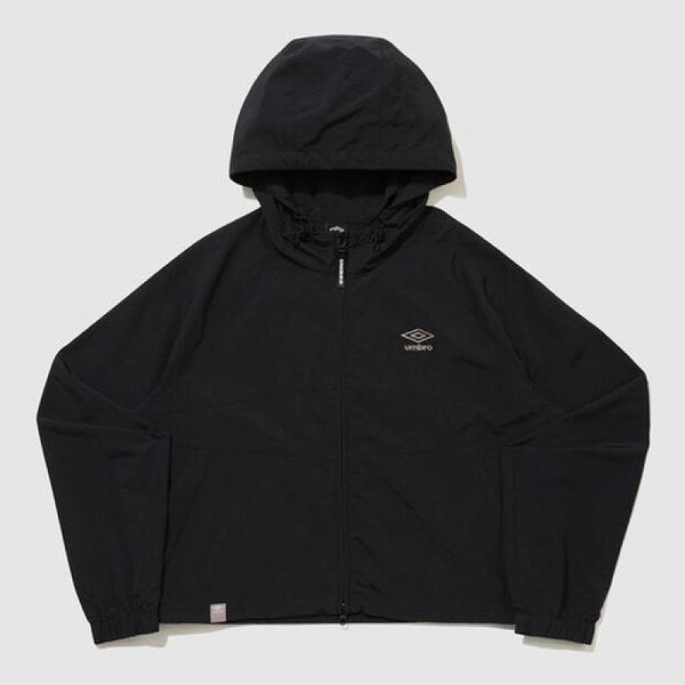 Umbro Classic Womens Windbreaker Jacket Ur122cjk32 Blk
