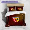 Lens FC Printed 3PCS Bedding Set Breathable Duvet Cover with Pillowcases Decorative Bed Linen for Bedroom Home