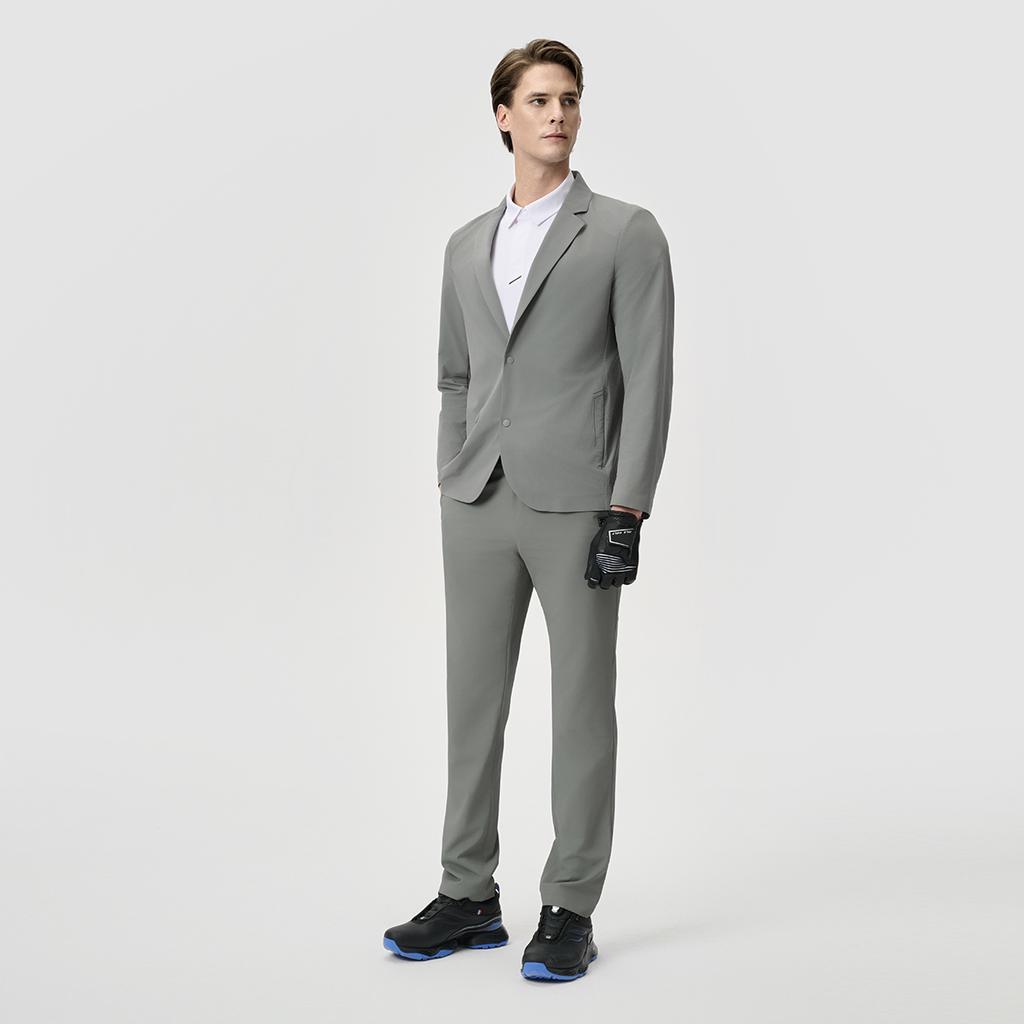 FILA Golf Series Casual Versatile Long Sleeve Suit Men suits Light-Green A11M525716F-DG