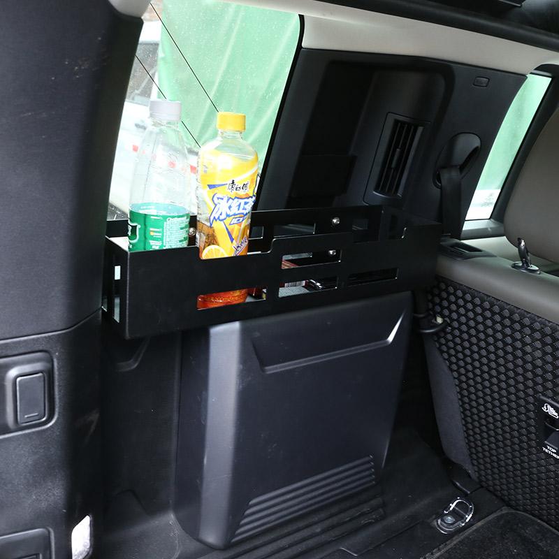 For Land Rover Defender 110 2020 2021 2022 2023 2024 Aluminum Car Trunk Storage Basket Capacity Box Car Accessories JWW3