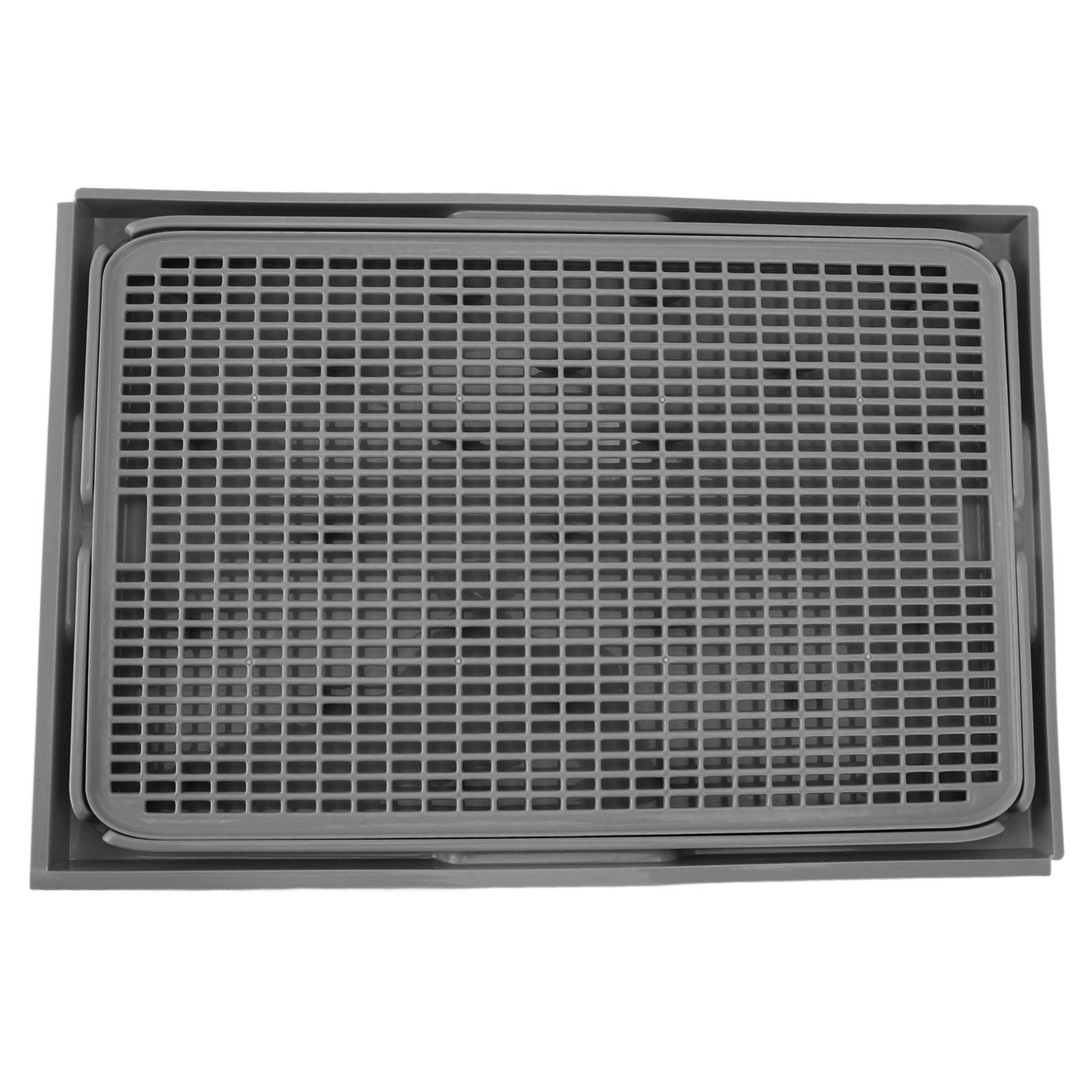 Kattenbakmat Ruim Dubbellaags Wasbaar Antislip Bodem Kattenbakmat Kattenbakvulling Vanger Mat