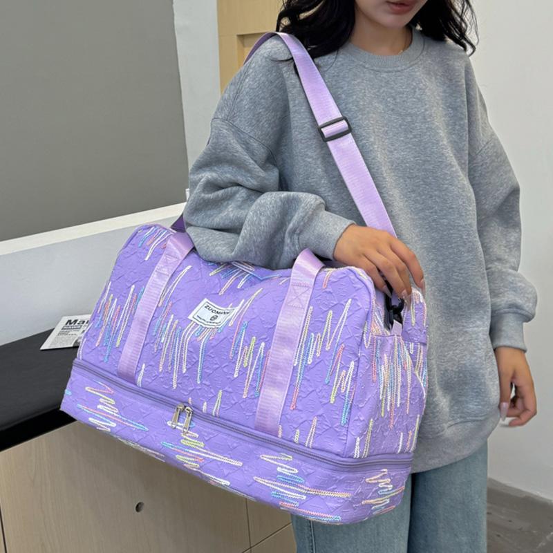 Large Capacity Fitness Bag Short-Distance Storage Travel Bag Sports Yoga Luggage Bag