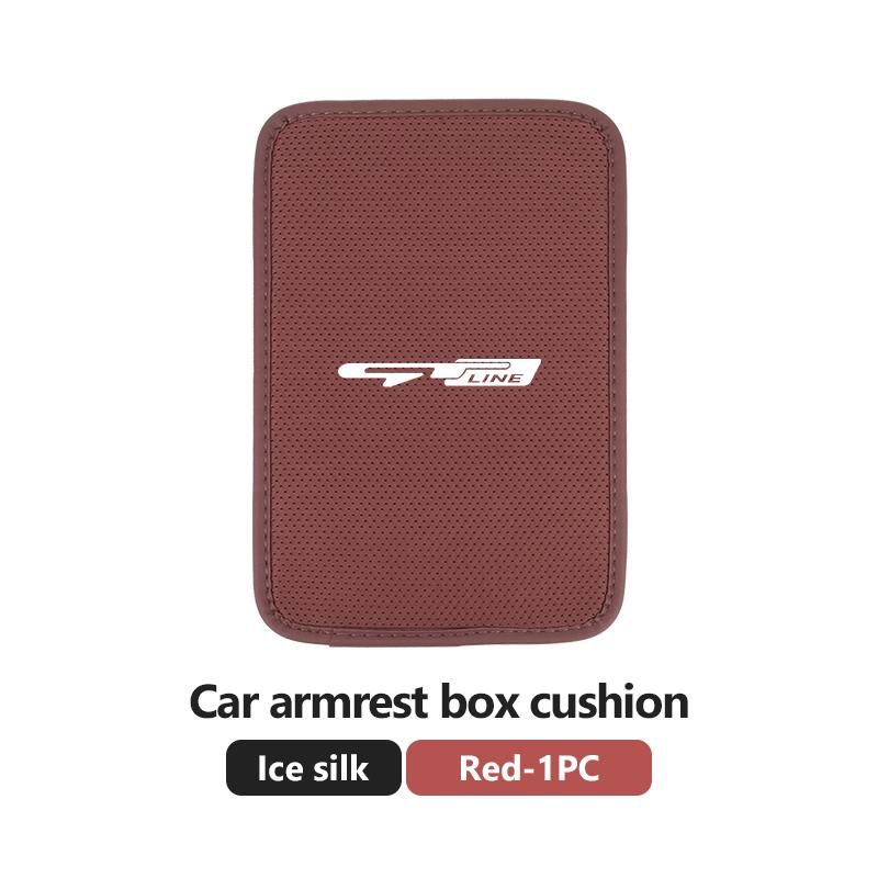 Car Center Console Covers Soft Armrest Mat Styling Accessories For KIA K5 K2 Optima Soul Spectra Niro Cadenza Sephia CarensPM2