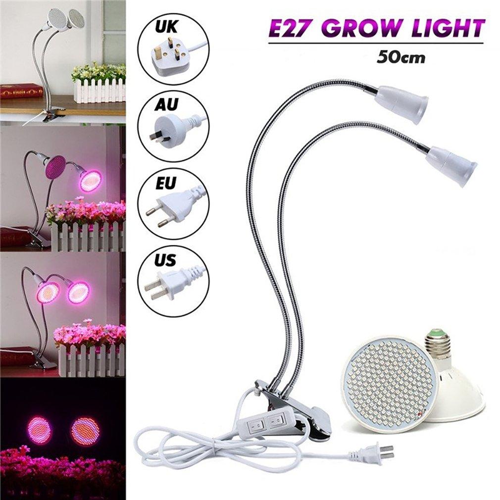 

Светодиодные лампы для роста растений с двойной головкой и гибкой конструкцией для цветов растений