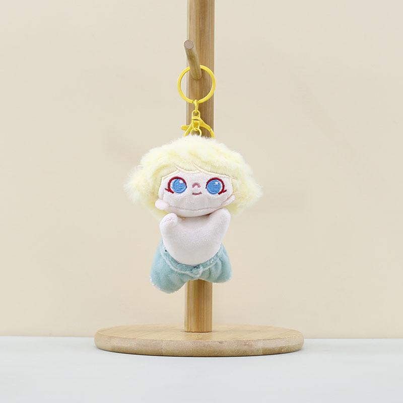 Cozy And Cute Cotton Doll Plush Toy Keychain Ideal Bag Charm And Gift For Girls