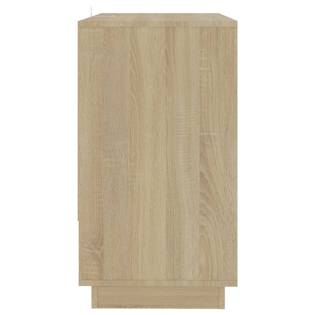 Sideboard in Sonoma Oak Finish 70 x 41 x 75 cm Particleboard