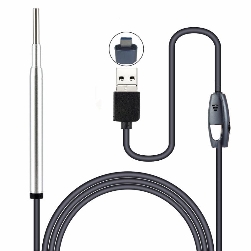 Spot HD 720P Visual Ear Spoon Endoscope - Otoscope for Ear, Nose, and Throat Exams
