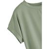 Fabricorn Women's Solid Regular Fit T-Shirt (GT01_UpDown4_P_Sage Green