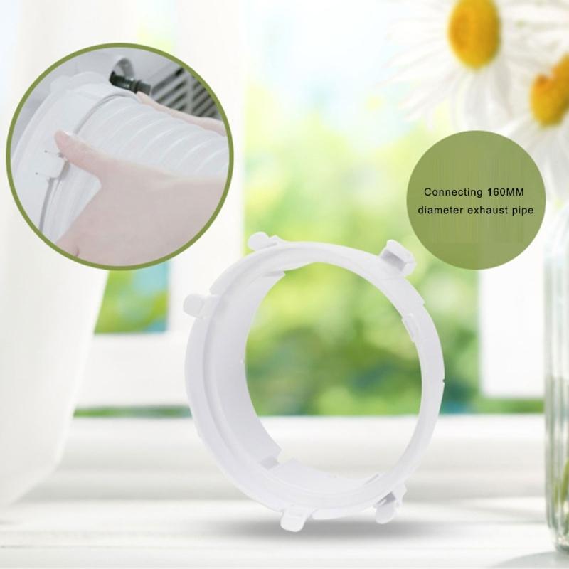 Air Conditioning Exhaust Hose Coupler Adapter Air Conditioning Hose Extension Set Plastic Texture Suitable for Hose