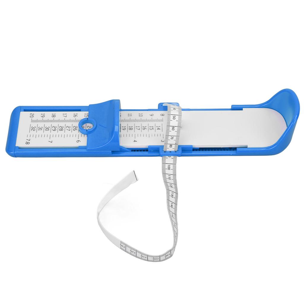 Feet Length Measuring Ruler Multifunction Accurate Shoe Feet Measuring Ruler for Kids Blue