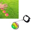 Rainbows Stretchy Hand Exercise Ball Multicolored Elastic Ball Portables Gym Ball for Gym Workouts and Stress Management