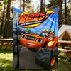 1pc Blaze Machines Outdoor Blanket Lightweight Flannel, Soft & Warm, All-Season Use for Sofa, Outdoor, Camping, Living Room, Office067