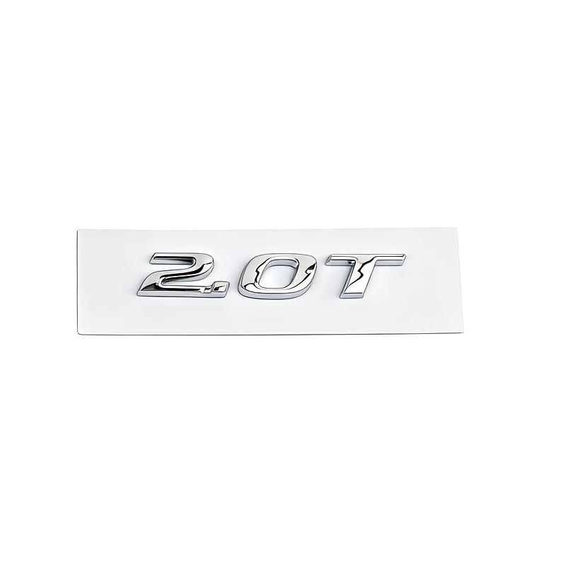 

Plastic Letter Stickers for The Rear Badge of Sedans with a 2.0T SPORT Performance Displacement