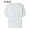 PORTS Women's Spring/Summer Cotton Knit Top